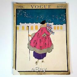 Authentic & Complete Vintage Vogue Magazine Christmas December 1, 1916
