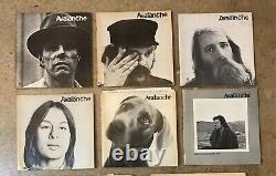 Avalanche Magazine Lot of 6 Issues (1970-73) VERY RARE