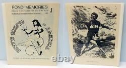BETTIE PAGE FOND MEMORIES FANZINE LOT 12 items +1 BONUS Orig Vintage, ROCKETEER