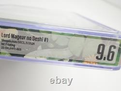 BGS 9.6 Lord Magear no Deshi Vol. 1 First Edition Includes Obi Shonen Magazine