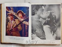 BIND OF 12 RARE BOLLYWOOD VINTAGE FILMINDIA MAGAZINE 1951 complete year