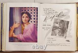 BIND OF 12 RARE BOLLYWOOD VINTAGE FILMINDIA MAGAZINE 1951 complete year
