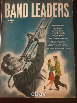 Band Leaders Magazines from 1944 and 1945 Vintage