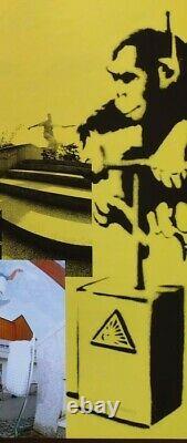 Banksy Lodown magazine 2001 feat. Clown Skateboards. Bizarre, Adjusters, Flaunt