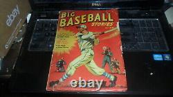 Big Baseball Stories Vol1 #1 May 1948 Pulp Magazine First Edition Scarce