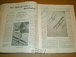 Biggles. W E Johns. Popular Flying Magazine. 1932-33. Volume 1. First 12 Issues