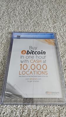Bitcoin Magaine Issue #1 Graded Cgc 9.0 Own A Part Of History