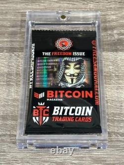 Bitcoin Magazine #1 1st Issue CGC 9.6 Graded + BTCTC Trading Cards Sealed Pack