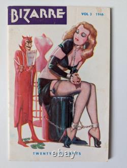 Bizarre Vol. 3 1946 Bizarre A Fashion Fantasia Magazine 1st Edition