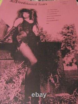 BloodStained Tears Magazine, Virgin Prunes, Switchblade, Scream for Tina Gothic