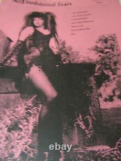 BloodStained Tears Magazine, Virgin Prunes, Switchblade, Scream for Tina Gothic