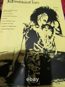 BloodStained Tears Magazine, Virgin Prunes, Switchblade, Scream for Tina Gothic