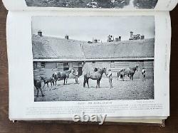 Bound Horse Racing Illustrated Magazine 1895 Vol. 1 July-November, Complete VG