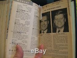 Bound TV Guide 1960 July-Sept W. Texas Fall Preview Andy Griffith John F Kennedy