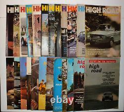 British Leyland HIGH ROAD MAGAZINE every issue EDITORS OWN 1969 -1970 BL Cars