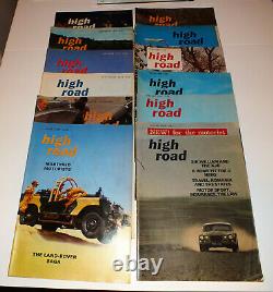 British Leyland HIGH ROAD MAGAZINE every issue EDITORS OWN 1969 -1970 BL Cars