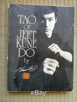 Bruce Lee Tao Of Jeet Kune Do 1st Edition Rare
