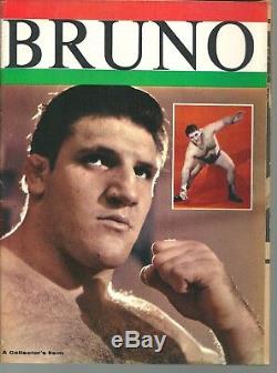 Bruno Sammartino Wrestling Magazine Lot of 10 VERY RARE unsigned Magazines