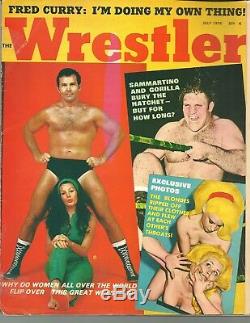 Bruno Sammartino Wrestling Magazine Lot of 10 VERY RARE unsigned Magazines