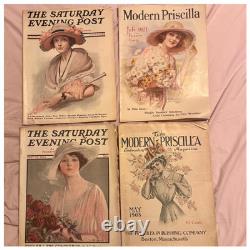 Bundle Vintage Antique Magazines