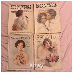 Bundle Vintage Antique Magazines