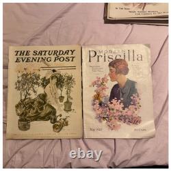 Bundle Vintage Antique Magazines