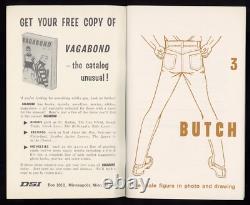 Butch #3 George Quaintance 1965 Vintage Gay Magazine 52pgs withCenterfold DSI