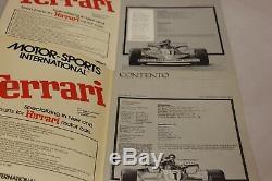 CAVALLINO #1 Magazine 1978 #1 Original Issue Ferrari Magazine & #1 Reprint