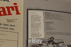 CAVALLINO #1 Magazine 1978 #1 Original Issue Ferrari Magazine & #1 Reprint
