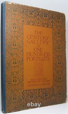 CENTURY MAGAZINE / The Century Gallery of One Hundred Portraits 1st Edition 1897