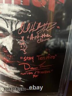 CGC 9.8 Horror Hound The Art Of Horror SIGNED TERRIFIER CONVENTION EXCLUSIVE