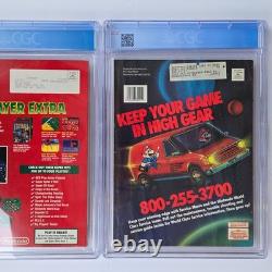 CGC Nintendo Power Lot #27 Mega Man #19 Strategy #111 Bomberman NES