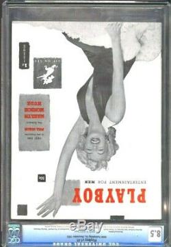 CGC Universal Grade 8.5 #1 PLAYBOY (December 1953) Marilyn Monroe On & In