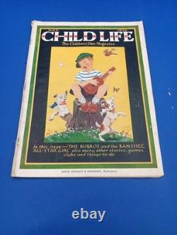 CHILD LIFE Magazines From 1936- Lot Of 10