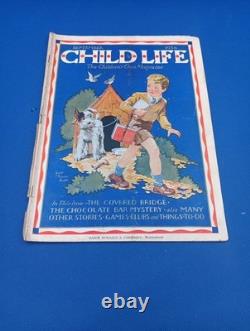 CHILD LIFE Magazines From 1936- Lot Of 10