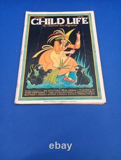 CHILD LIFE Magazines From 1936- Lot Of 10