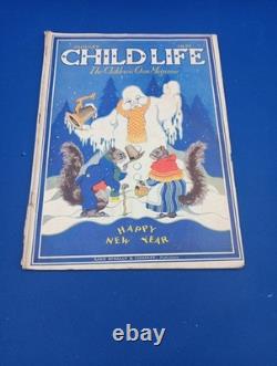 CHILD LIFE Magazines From 1936- Lot Of 10