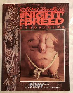 CLIVE BARKER'S NIGHTBREED CHRONICLES 1ST EDITION SIGNED by CLIVE BARKER