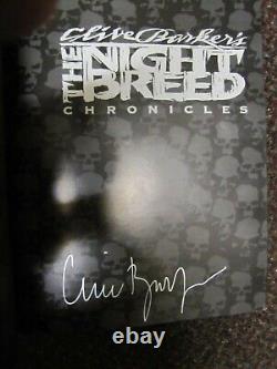 CLIVE BARKER'S NIGHTBREED CHRONICLES 1ST EDITION SIGNED by CLIVE BARKER