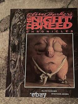 CLIVE BARKER'S NIGHTBREED CHRONICLES SIGNED by CLIVE BARKER & STEPHEN JONES