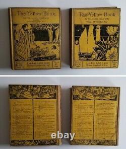 COMPLETE 13 VOLs The Yellow Book AUBREY BEARDSLEY First Editions 1st 1894-1897
