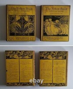 COMPLETE 13 VOLs The Yellow Book AUBREY BEARDSLEY First Editions 1st 1894-1897