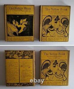 COMPLETE 13 VOLs The Yellow Book AUBREY BEARDSLEY First Editions 1st 1894-1897