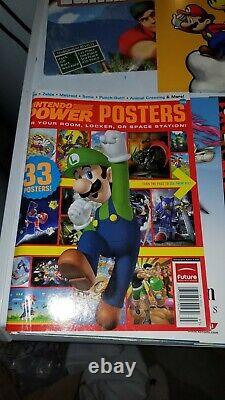 COMPLETE Nintendo Power Magazine LOT issues 1-285! WOW! With EXTRA POSTERS