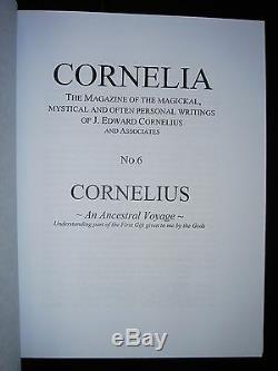 CORNELIA Magazine J Edward Cornelius Issues 1-9 OTO Thelema A. A. Crowley Occult