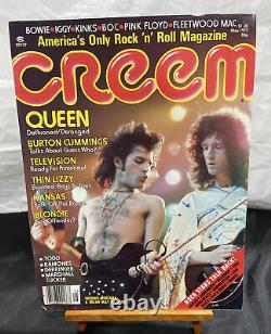 CREEM MAGAZINE Lot of 16 Vintage Issues From 70s & 80s Rock Many Artists Bands