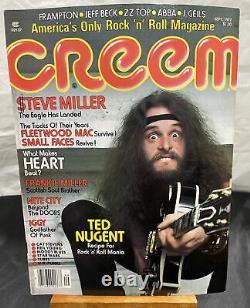 CREEM MAGAZINE Lot of 16 Vintage Issues From 70s & 80s Rock Many Artists Bands