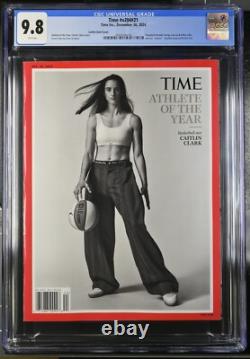 Caitlin Clark TIME Magazine 2024 Athlete of the Year CGC 9.8 TOP POP