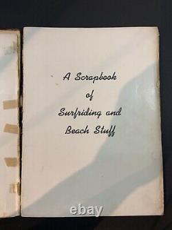 California Surfriders Doc Ball 1st Ed, SIGNED 1946 Rare Surf Velzy Auto