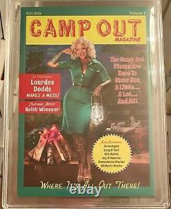 Camp Out Magazine Issue 1 Pin Up Girls! NM+ 9.8! Lourdes Dodds! WOW! Fall 2016